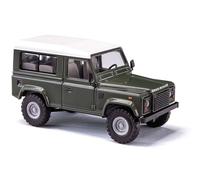 Busch 54302 - 1/87 / H0 Land Rover Defender 90, Corto Verde - Nuovo