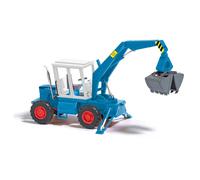 Busch 54404 - 1/87 Tih 445 Trattore, LPG Rosso Ottobre - Nuovo