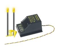 Busch 5918 - Segnale di Blocco per modellismo Ferroviario, luci Gialle