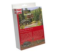 Busch Kit H0 6042 Casetta della foresta con accessori