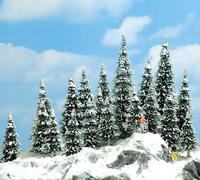 Busch 6466 20 Abete Innevato, H0