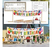 Busch 6565 H0 / 1:87 Action Set "Happy Birthday" - Nuovo