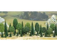 Busch 6590 - N / Z Bosco Misto (30-55mm) - 35 Pezzi - Nuovo