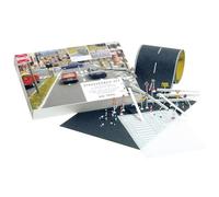 Busch 7096 H0 Kit completo per la costruzione delle strade (L x L) 2000 mm x 1