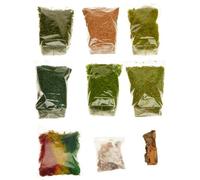 Busch 7190 - Modellismo ferroviario, Set per allestimento terreno, Modelli/Color