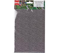 Busch-7427 Stone Pavement Ho Scenery Scenario Modello in Scala, One Size, 7427