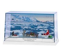 Busch H0 7629 Piccolo Diorama Merry Natale Xxvii Su Un Ghiaccio