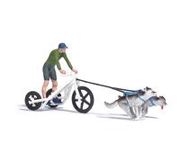 Busch 7815 A-Set: Carrello Con 2 Huskies, H0