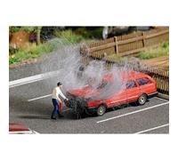 Busch 7881 H0 Auto modello Volkswagen Accensione motore Passat con figura
