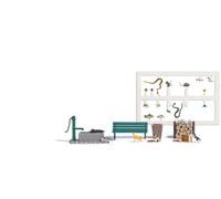 Busch 7921 H0 Modello pronto, già assemblato