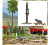 Busch 7958 - 1/87 / H0 Action-Set: Inseguito - Nuovo