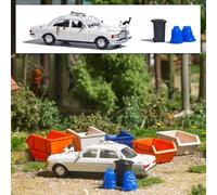 Busch 7985 - 1/87/H0 a-Set : Katzenauto - Nuovo