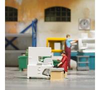 Busch 79906 - 1/87 / H0 Set Di Azione: Macchina Da Stampa - Nuovo