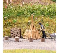 Busch 79941 - 1/87 / H0 Set D'Azione: Strati Di Legno - Nuovo