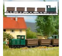 Busch 8071 Feldbahn-Set »Torfladung« N, N, Nuovo 2025