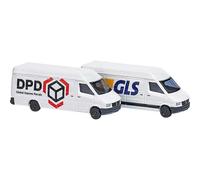 Busch 8308 N Camion modello Mercedes Benz Sprinter servizio pacchetto