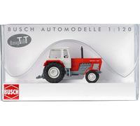 BUSCH 8702 - Modellismo Ferroviario, Trattore Fortschritt, Colore: Rosso/Blu