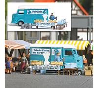 Busch 7990 Action-Set Fischhändler / 1:87 - H0