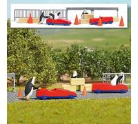 Busch Set A Pinguini Seifenkisten Scala H0 7924