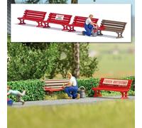Busch - A-set: Sitzbank Steichen H0 (2/22) bu7978