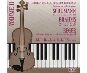 BUSCH, ADOLF/ SERKIN, RUDOLF Violin Sonatas (CD) Album