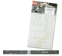 Busch Ambiente - Bue 7197 - Model Railway - Set Pavement Marcatura - Scala N - N