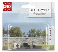 Busch Ambiente - BUE7662 - Model Railway - Mini Scena: Cimitero