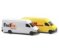 Busch 8304 MB Sprinter FedEx/DHL 2/N Scale Vehicle, N scale (1:160)