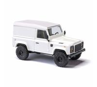 Busch H0 54351 Land Rover Defender 90 Furgone Bianco