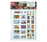Busch H0 Werbeplakate -Set [Giocattolo]