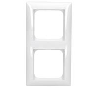 EL BJ 1722-914 - Placca di copertura balance® SI doppia, bianco alpino