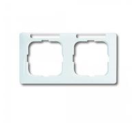 Busch-Jaeger, 1732NSKA-214, Telaio 2 moduli, lineare trasparente, orizzontale