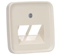 Busch-Jaeger 1803-02-212 Zentralscheibe für UAE-Einsatz, 2fach, cremeweiß, Duro 2000 SI