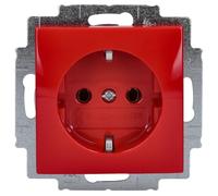 Busch-Jaeger 20 EUC-917 SCHUKO - Inserto per presa elettrica, colore: Rosso Balance SI 2CKA002011A6234