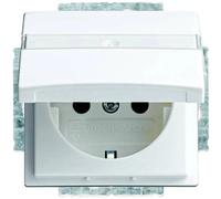 Busch-Jaeger 20 EUK-914 Frutto Presa schuko con coperchio ribaltabile Busch-bal