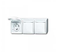 Busch-Jaeger 2300/3EWN-54 SCHUKO®Dreifachsteckdose