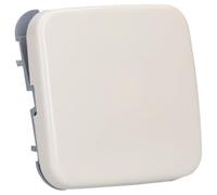 Busch-Jaeger 2506-212 Piastra di copertura per interruttore elettrico, RAL1013 (oyster bianco),1pz