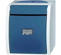 Busch-Jaeger 2601/6 WGL-53 Interruttore per ambienti umidi Commutatore Superfi