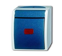 BUSCH JAEGER 2CKA001085A1607 2601/6 SKW-53 - Blue - White - 2622 N-101 2622 KI-