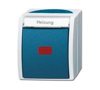 BUSCH JAEGER 2CKA001085A1609 2601/6 SKWNH-53 - Green - Grey - 250 V - 10 A - 74