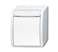 BUSCH JAEGER 2CKA001085A1624 Wechselschalter 2601/6 WN-54 alpinweiß