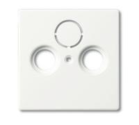 BUSCH JAEGER 2CKA001724A4293 Zentralscheibe 1743-884 studioweiß matt