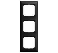 BUSCH JAEGER 2CKA001725A1570 Abdeckrahmen 3-fach schwarz 1723-915