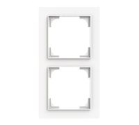BUSCH JAEGER 2CKA001754A4846 BJ Abdeckrahmen 2-fach1722-44MBusch-art linear stu