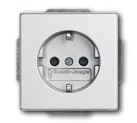 BUSCH JAEGER 2CKA002011A3798 20EUC-83 Steckdosen-Einsatz future linear alusilbe
