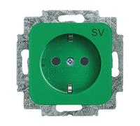 BUSCH JAEGER 2CKA002011A6259 Busch-Duro 2000 SI - Type F - 2P+E - Green - IP20