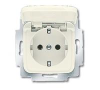 BUSCH JAEGER 2CKA002018A0596 20 EUK-212 - CEE 7/3 - 2P+E - Beige - 250 V - 16 A