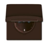 BUSCH JAEGER 2CKA002064A0291 2064-0-0291 - CEE 7/3 - 2P+E - Brown - IP44 - 250