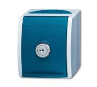 BUSCH JAEGER 2CKA002083A0823 Steckdose 20 EWSL-101-53 ocean grau/blaugrün