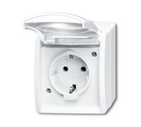 BUSCH JAEGER 2CKA002083A0831 Steckdose 20 EWN-54 alpinweiß